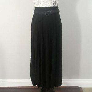 NWT Black Maxi Skirt